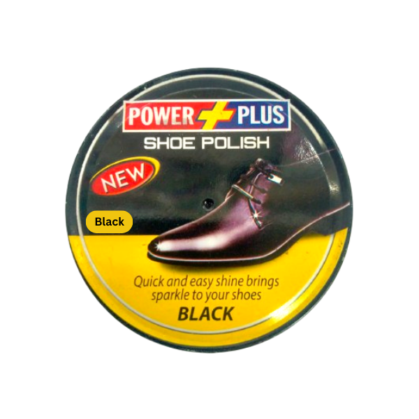 powerplus_shoe_polish_44ml_black POWERPLUS SHOE POLISH BLACK 44ML - Image 1