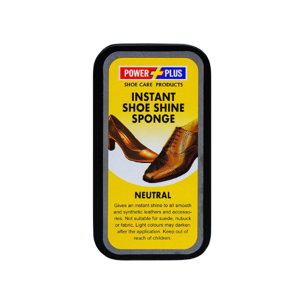 powerplus_shoe_shine_sponge_neutral_small POWERPLUS INSTANT SHOE SHINE SPONGE NEUTRAL - Image 1