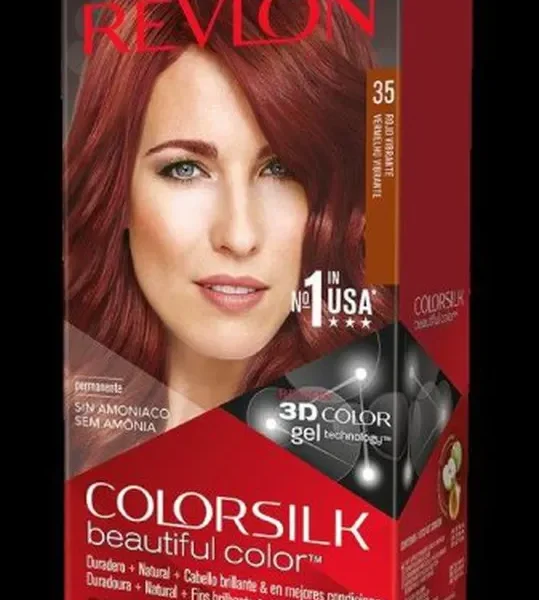 REVLON HAIR COLOR SILK ROJO VIBRANTE 35