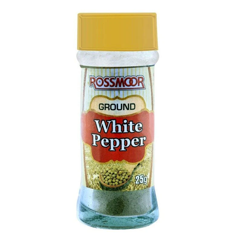 rossmoor-ground-white-pepper-25-gm-605248 ROSSMOOR WHITE PEPPER 25 GM - Image 1