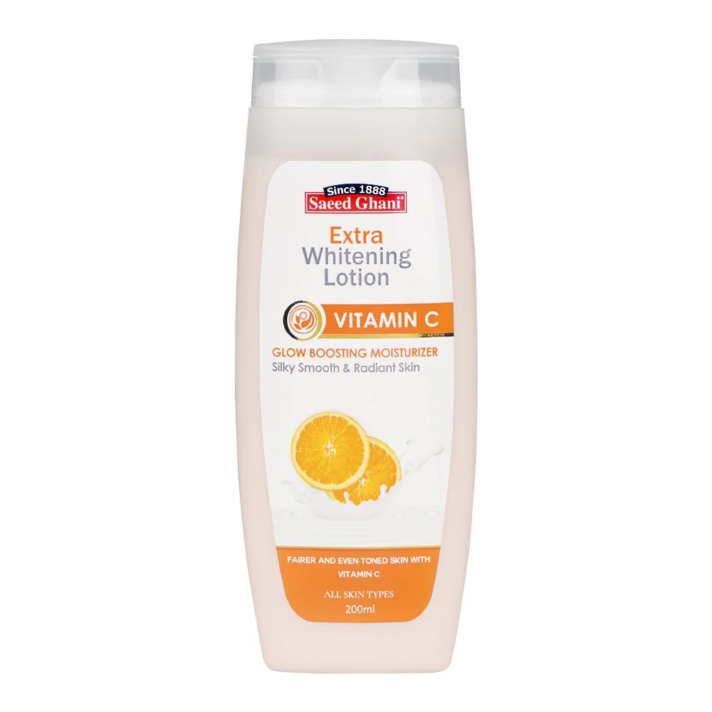 saeed-ghani-vitamin-c-extra-whitening-lotion-200-ml-717389 SAEED GHANI EXTRA WHITENING LOTION 200ML - Image 1