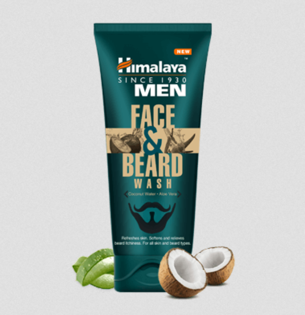 selection-211 HIMALAYA COCONUT FACE&BEARD WASH FOR MEN 100 ML - Image 1