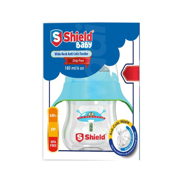 shield_wide_neck_anti-colic_feeder_180ml SHEILD BABY WIDE NECK ANTI COLIC FEEDER 180ML - Image 1