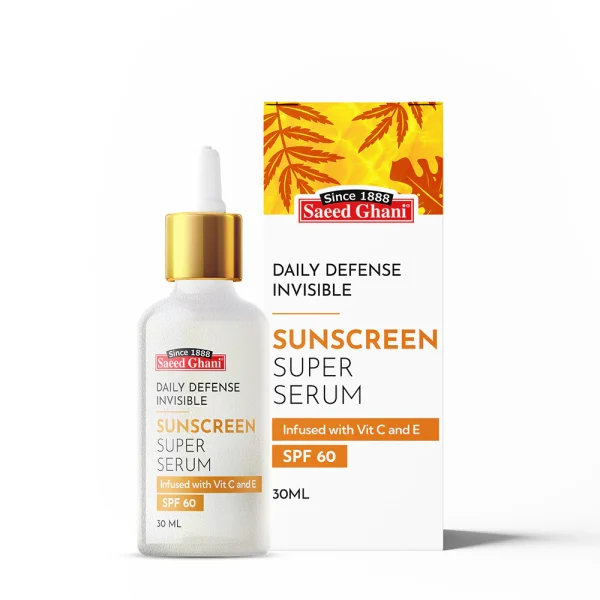 SAEED GHANI VIT C AND B SUN SCREEN 60 SPF 30ML