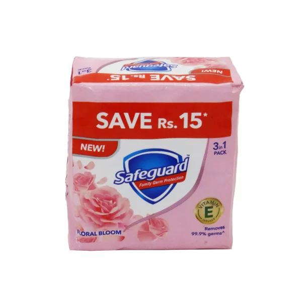 SAFEGUARD 3IN1 PACK FLORAL BLOOM