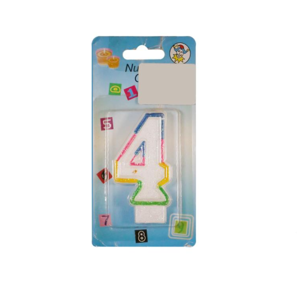 NUMBER CANDLE 4