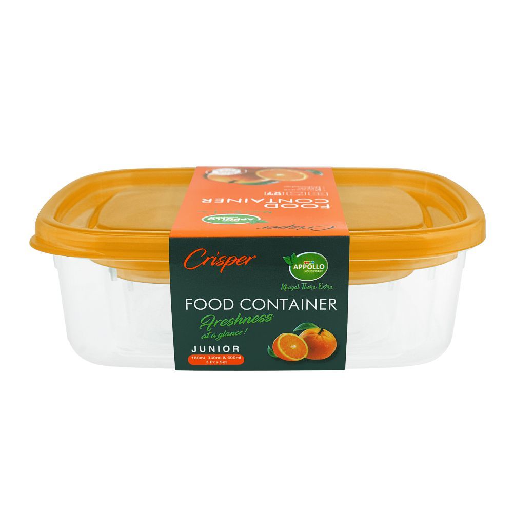 1228151-1 APPOLO CRIPER FOOD CONTAINER 3PCS SET - Image 1