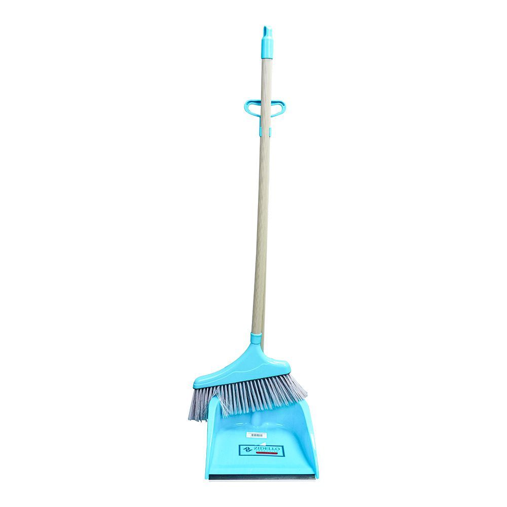 1268006-1 PURCHASE ZIDELLO BROOM & DUST PAN SET - Image 1