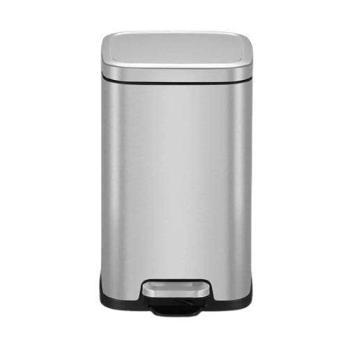 21012-img1 EKO DUST BIN BRUSHED SS 9384 12LTR - Image 1