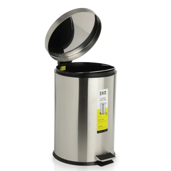 EKO DUSTBIN EK9213 TITANIUM GREY 20 LITRE