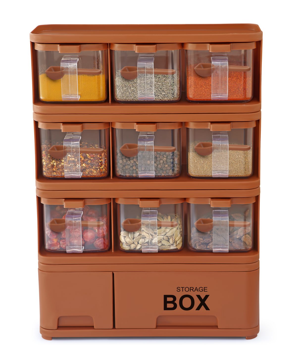 PRETTY NEAT SPICE RACK 6IN1 - Image 1