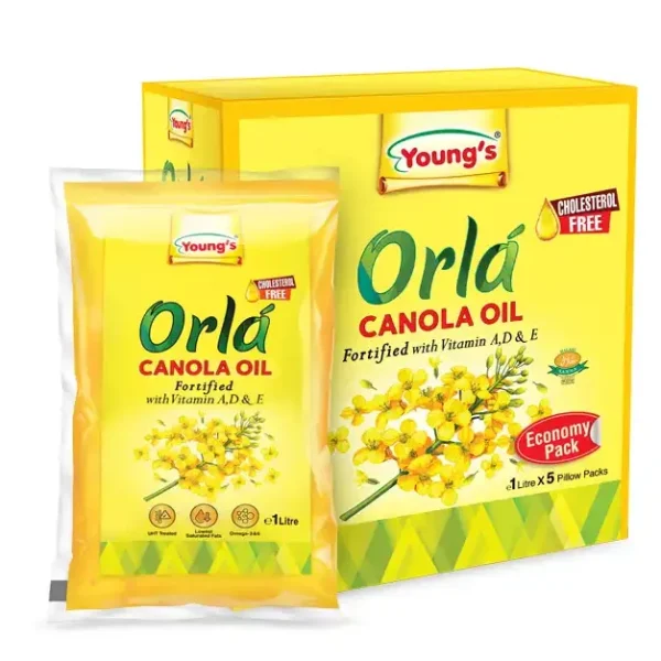 YOUNG'S ORLA COOKING OIL 1X5 BOX