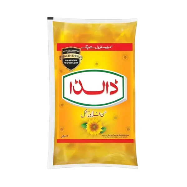 DALDA SUNFLOWER OIL 1LTR POUCH