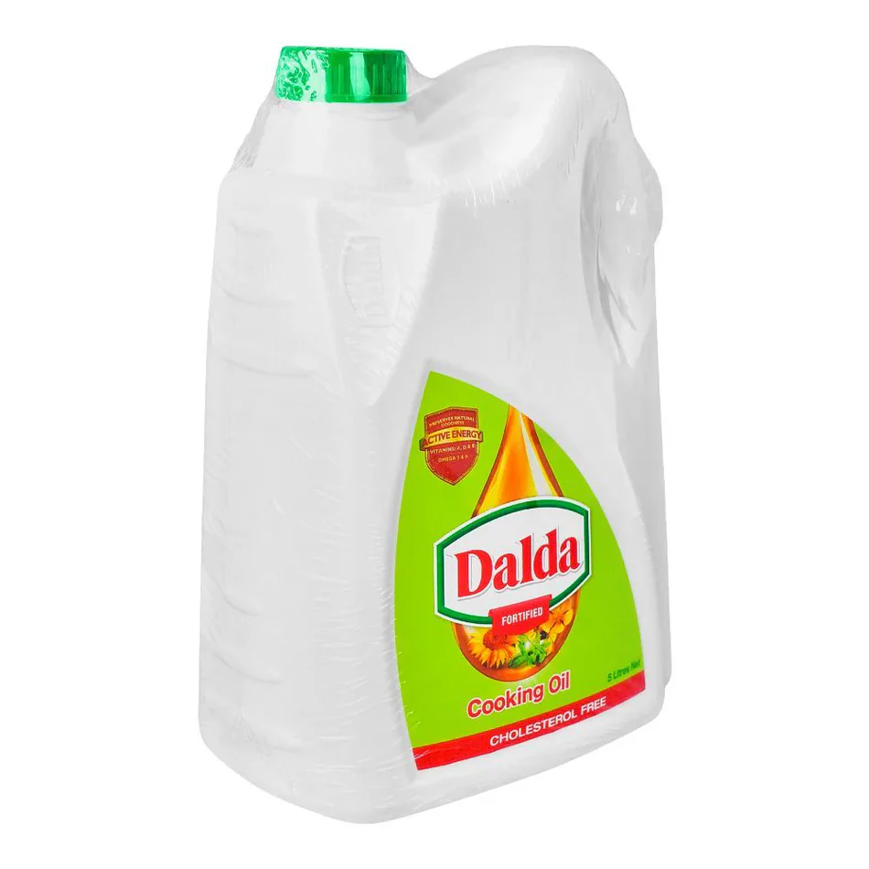 DALDACOOKINGOILCAN5LTR DALDA FORTIFIED COOKING OIL 5LTRES CAN - Image 1