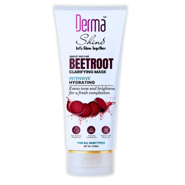 DERMA SHINES FACE MASK BEETROOT 320ML