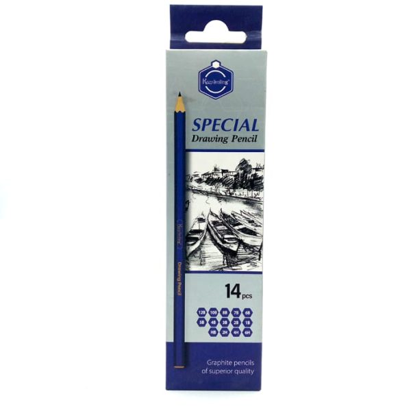 KEEP SMILING SPECIAL DRAWING PENCIL 14 PCS