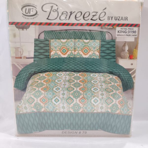 BAREEZE SINGLE BED SHEET