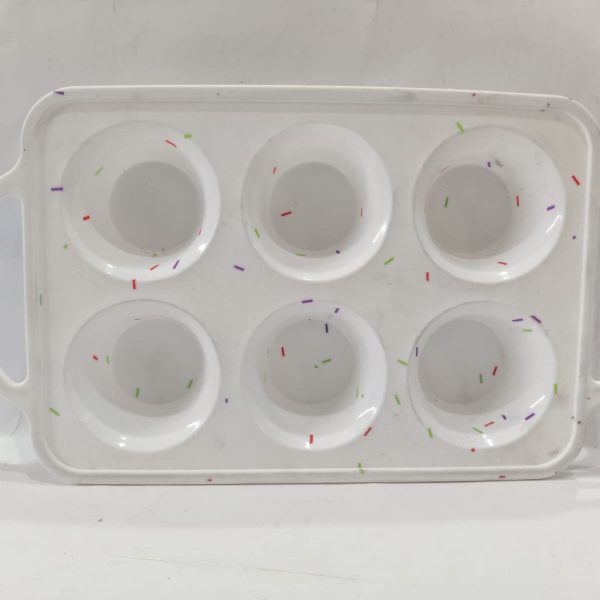 SILICON CAKE MOLD 6HOLE