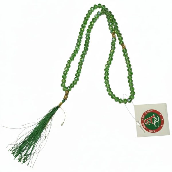FANCY TASBIH GREEN COLOR