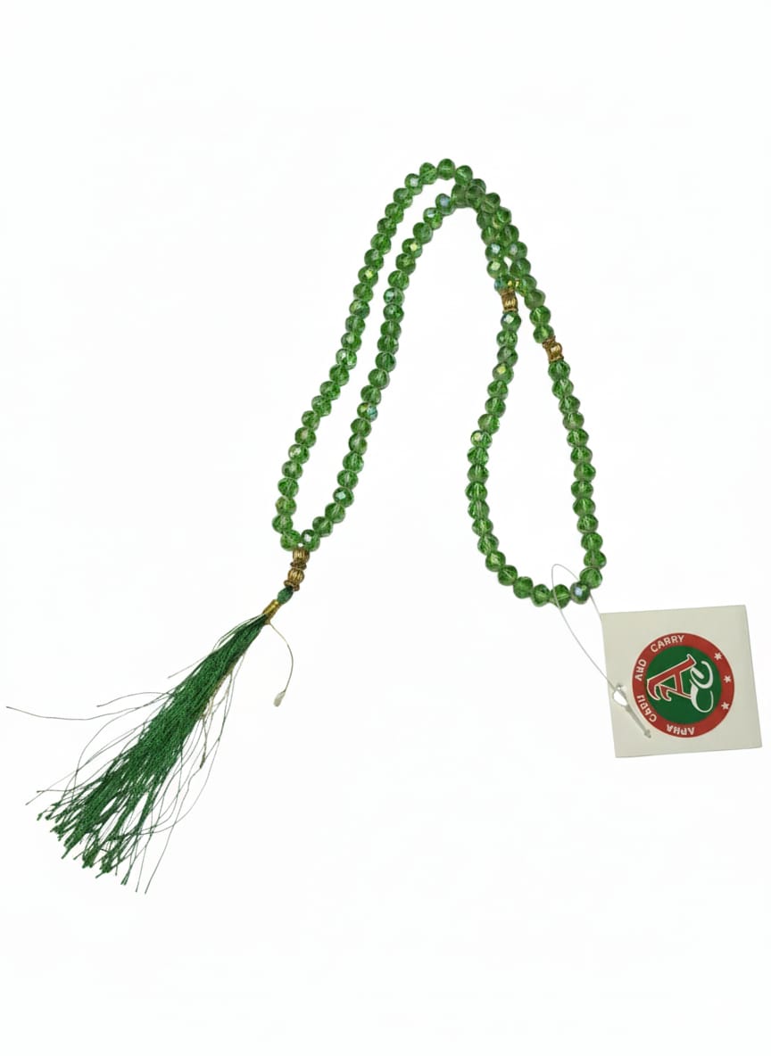 IMG-20251009-WA0014 FANCY TASBIH GREEN COLOR - Image 1