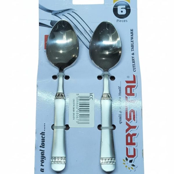 CRYSTAL BABY SPOON 6PCS