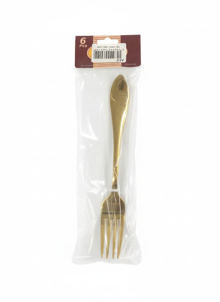 IMG-20251009-WA0071 CRYSTAL GOLD LARGE FORK 6PCS - Image 1