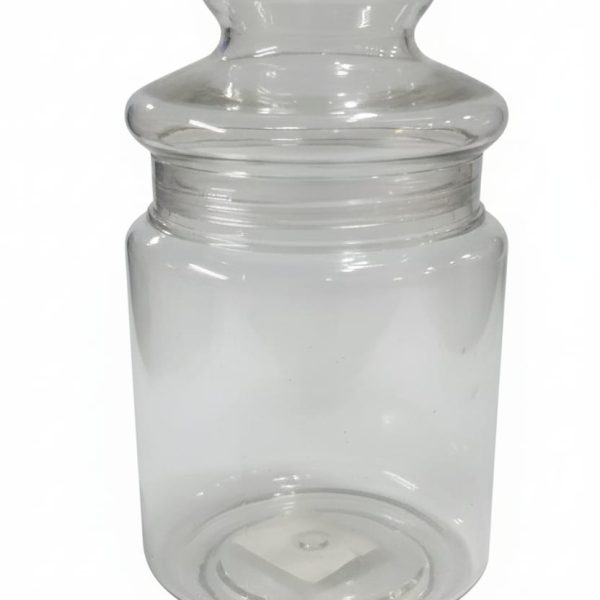PET WHITE JAR MEDIUM