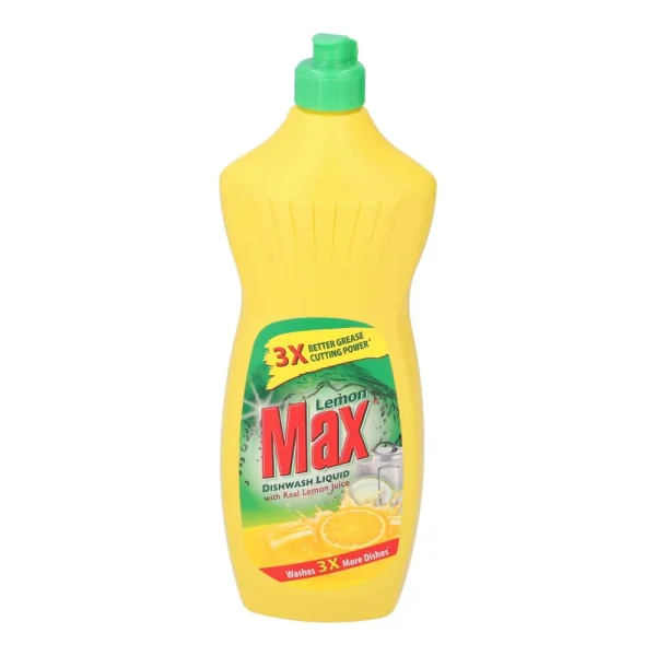 LEMON MAX DISHWASH LIQUID 750ML
