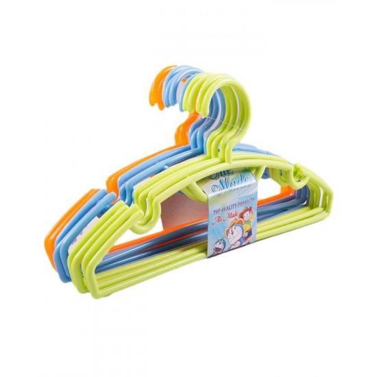 Plastic-Hanger-Pack-of-6 A.S TRADER PLASTIC HANGER 6PCS - Image 1