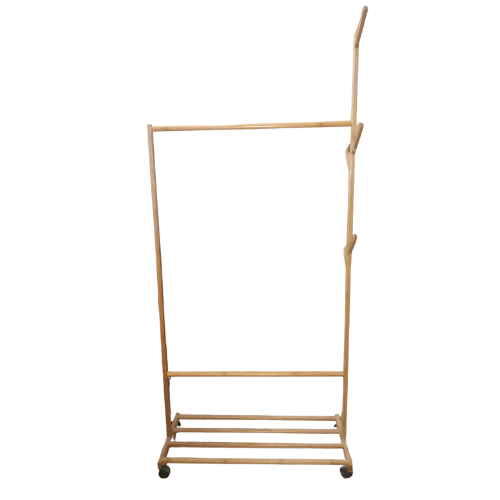 Vases (6) WOOD STAND HANGER - Image 1