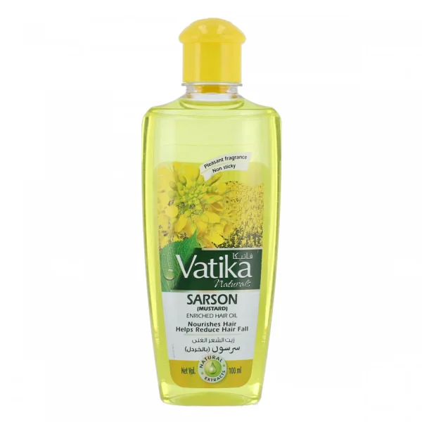 VATIKA HAIR OIL SARSON 100 ML