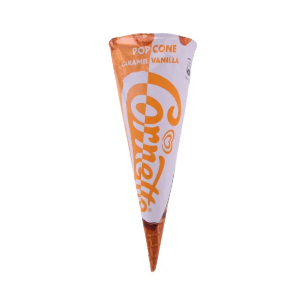 WALLS CORNETTO POP CONE CARAMEL VANILLA 80ML