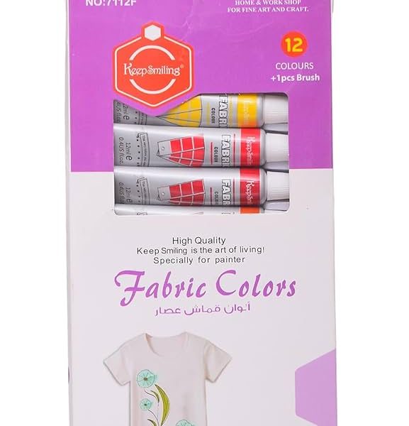FABRIC COLORS 12 COLOURS