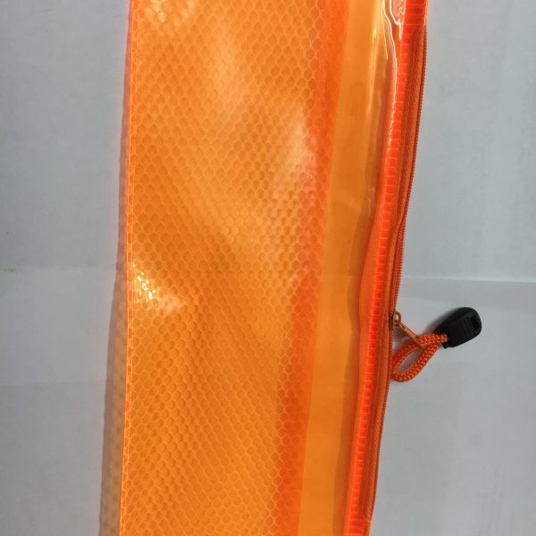 PENCIL ORANGE COLOR POUCH