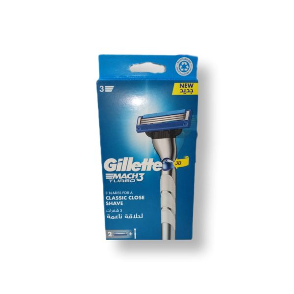 GILLETTE MACH TURBO 3D