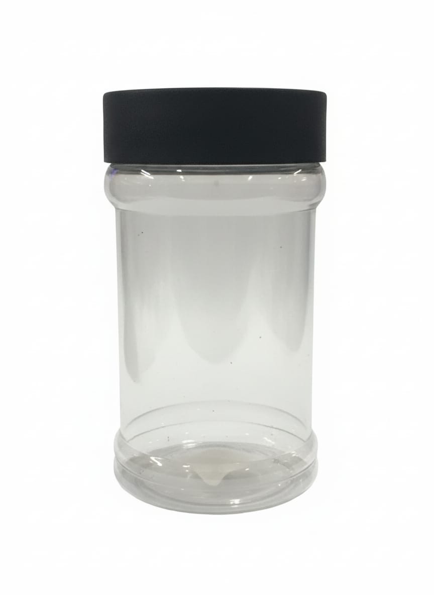 WhatsApp Image 2025-10-09 at 20.33.55_9e513d00 PLASTIC BLACK JAR LARGE - Image 1