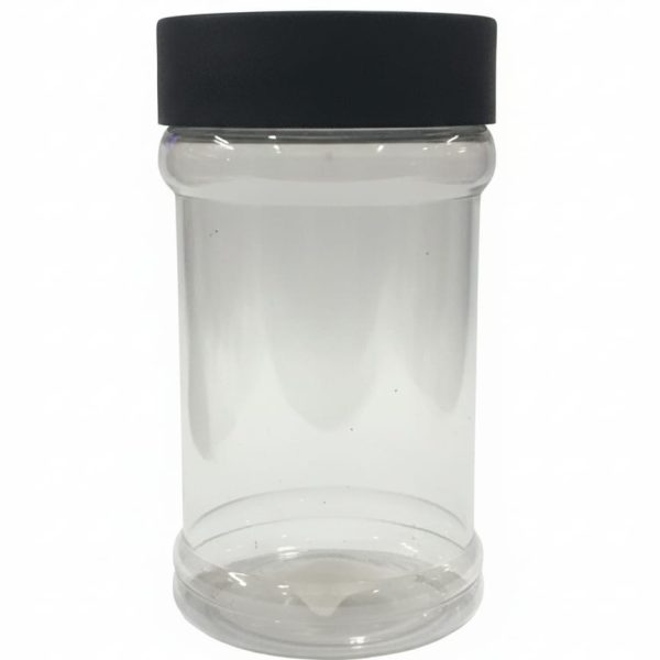 PLASTIC BLACK JAR MINI