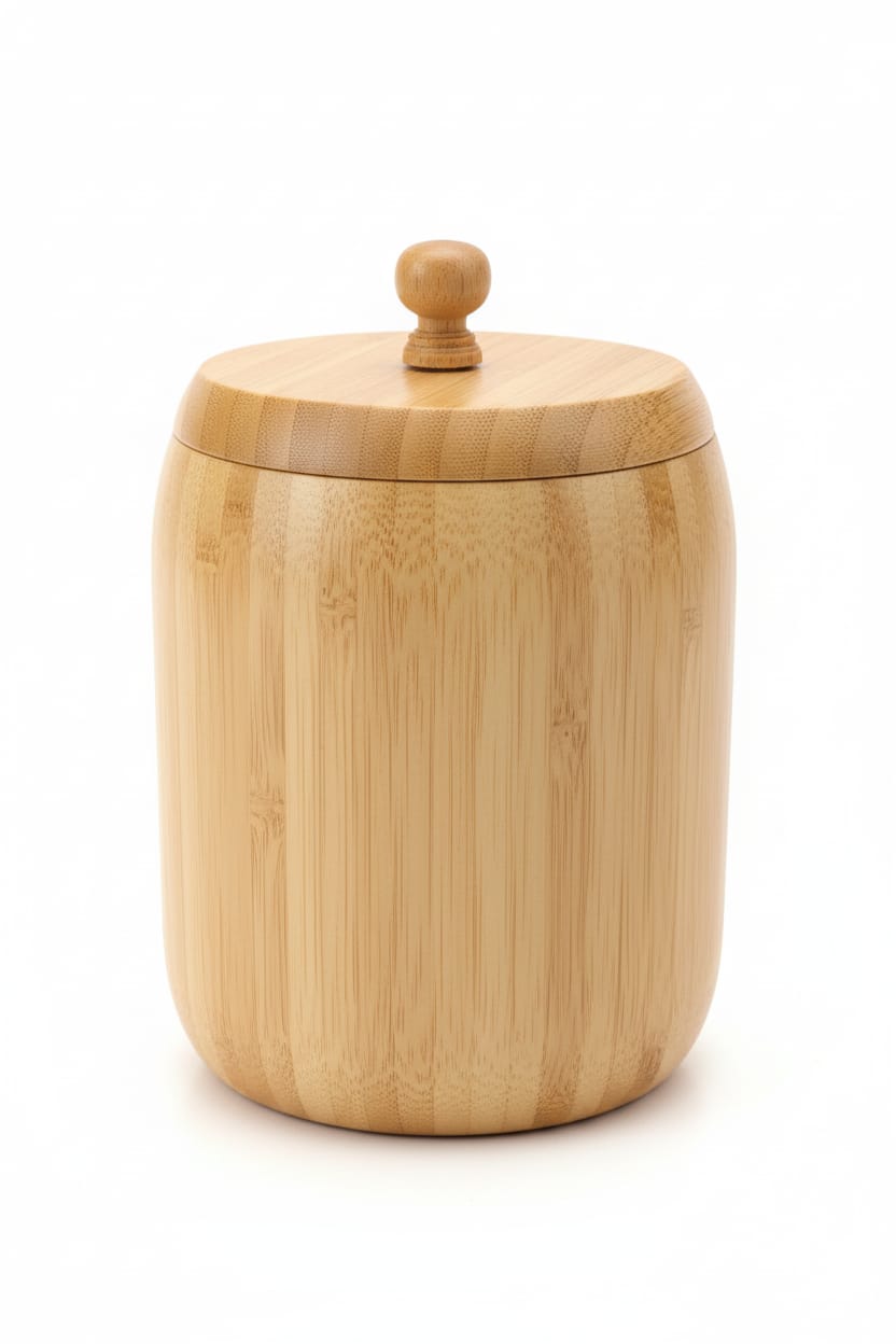 WhatsApp Image 2025-10-09 at 20.48.47_9a390076 WOOD JAR MEDIUM - Image 1