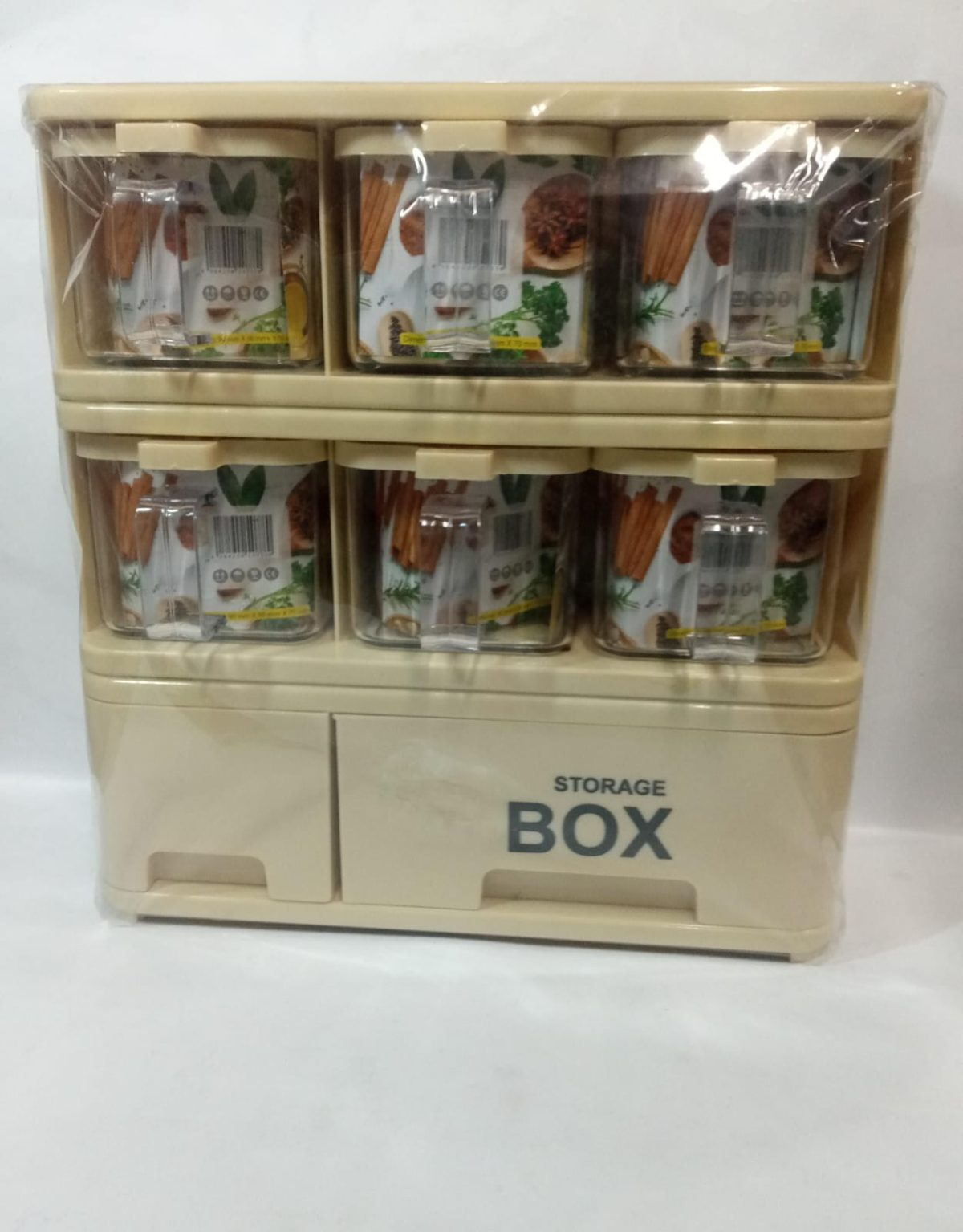 PRETTY NEAT SPICE RACK 6IN1 - Image 1