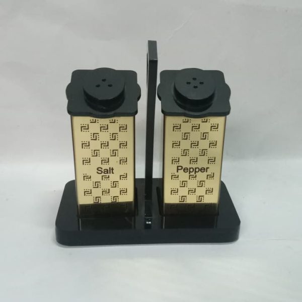 SALT AND PEPPERS GOLD 2PC SET