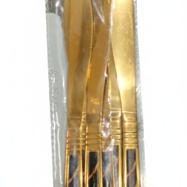 GOLDEN TABLE  KNIFE 6PCS SET