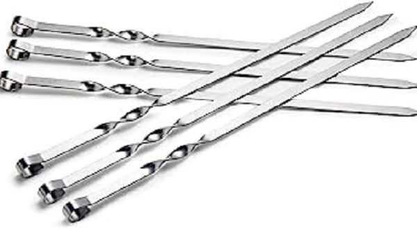 BAR B Q STTCK STEEL 6PCS SET