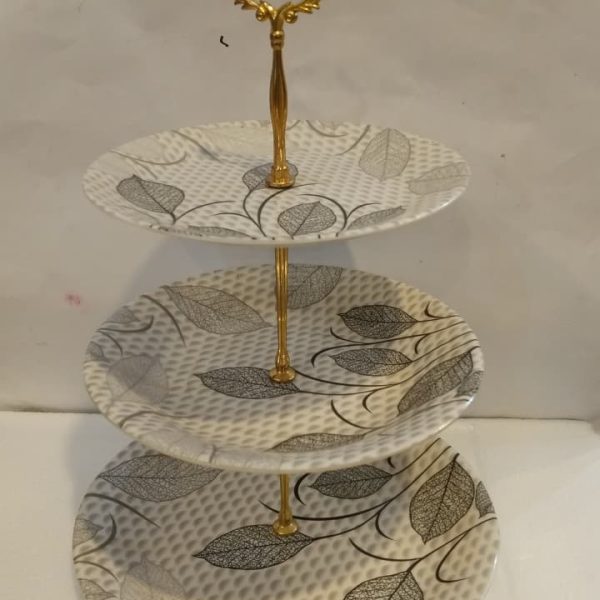 MELAMINE CAKE STAND 3TIRE