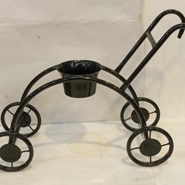 METAL FLOWER POT SMALL
