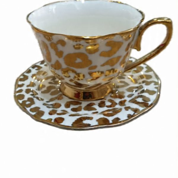 SBONE CUP&SAUCER 6PC