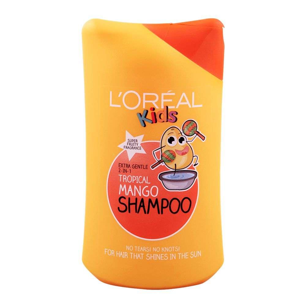 1074156-1 LOREAL KIDS SHAMPOO TROPICAL MANGO 250ML - Image 1