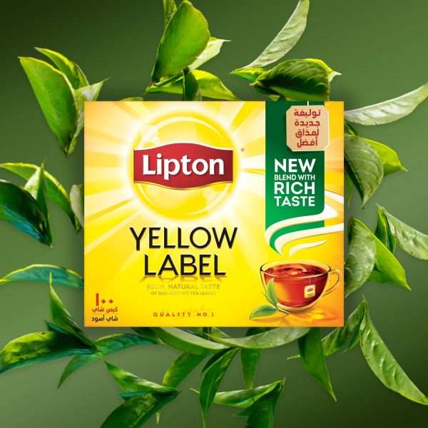 LIPTON YELLOW LABEL TEA BAG 100PC