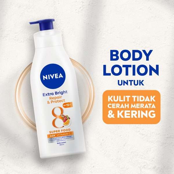 NIVEA BODY LOTION REPAIR AND PROTECT SPF15 380ML