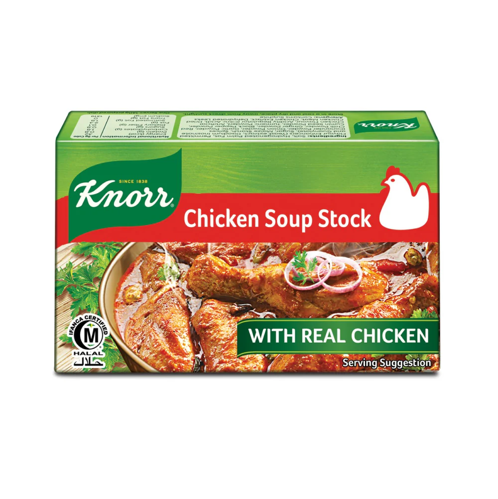 FOP KNORR CUBES CHICKEN SOUP STOCK 18 GM BASIC - Image 1