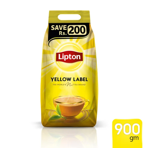 LIPTON YELLOW LABEL TEA 900GM POUCH